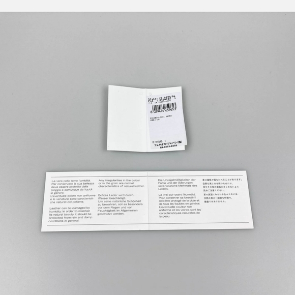 🖤 Authenric Salvatore Ferragamo Black Leather Long Wallet IR22A994 EUC 🖤 - Picture 15 of 16